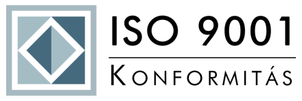 ISO 9001 konformitás logó